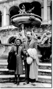 con Cersinda a Loreto, 1942
